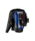 CHAQUETA DE PIEL (HOMBRE) RST GT AIRBAG NEGRO