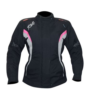 CHAQUETA RST GEMMA NEGRO/ROSA