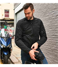 CHAQUETA TEXTIL (HOMBRE) RST AERO GRIS/NEGRO