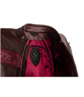 CHAQUETA DE PIEL (HOMBRE) RST BRANDISH ROJO