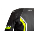 CHAQUETA DE PIEL (HOMBRE) RST AXIS NEGRO/AM. FLÚOR