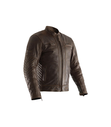 CHAQUETA DE PIEL (HOMBRE) RST CLASSIC TT RETRO II MARRÓN
