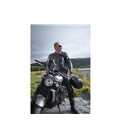 CHAQUETA DE PIEL (HOMBRE) RST GT CE ROJO