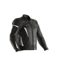 CHAQUETA DE PIEL (HOMBRE) RST GT CE BLANCO