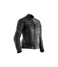 CHAQUETA CUERO (MUJER) RST ROADSTER II NEGRO