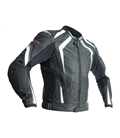 CHAQUETA DE CUERO (HOMBRE) RST R-18 BLANCO
