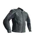 CHAQUETA DE CUERO (HOMBRE) RST R-18 NEGRO