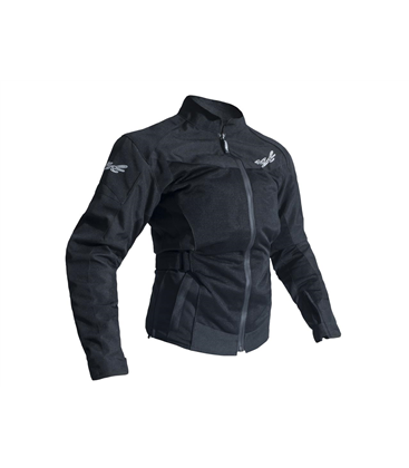 CHAQUETA TEXTIL (MUJER) RST GEMMA II VENTILADA NEGRO