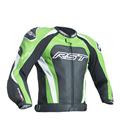 CHAQUETA DE CUERO (HOMBRE) RST TRACTECH EVO III VERDE