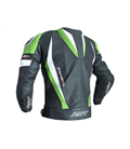 CHAQUETA DE CUERO (HOMBRE) RST TRACTECH EVO III VERDE
