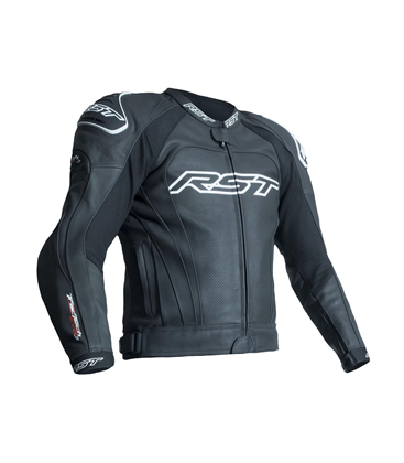 CHAQUETA DE CUERO (HOMBRE) RST TRACTECH EVO III NEGRO