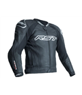 CHAQUETA DE CUERO (HOMBRE) RST TRACTECH EVO III NEGRO