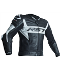 CHAQUETA DE CUERO (HOMBRE) RST TRACTECH EVO-R BLANCO