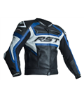 CHAQUETA DE CUERO (HOMBRE) RST TRACTECH EVO-R AZUL