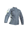 CHAQUETA TEXTIL (MUJER) RST GEMMA II  GRIS OSCURO/AMARILLO FLÚOR