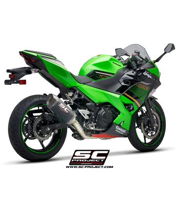 KAWASAKI NINJA 400 (2018 - 2020) SISTEMA DE ESCAPE COMPLETO 2-1 SC PROJECT