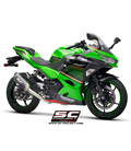 KAWASAKI NINJA 400 (2018 - 2020) SISTEMA DE ESCAPE COMPLETO 2-1 SC PROJECT