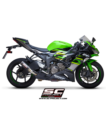 KAWASAKI NINJA ZX-6R 636 (2019 - 2021) SILENCIADOR CR-T SC PROJECT