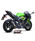 KAWASAKI NINJA ZX-6R 636 (2019 - 2021) SILENCIADOR CR-T SC PROJECT