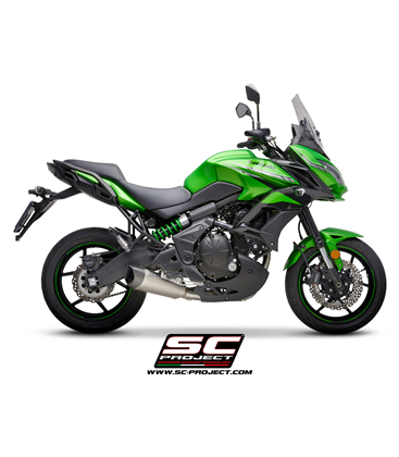 KAWASAKI VERSYS 650 (2017 - 2020) SISTEMA DE ESCAPE COMPLETO 2-1 SC PROJECT