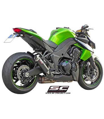 KAWASAKI Z 1000 (2010 - 2013) -SX PAR DE SILENCIADORES GP-M2 SC PROJECT