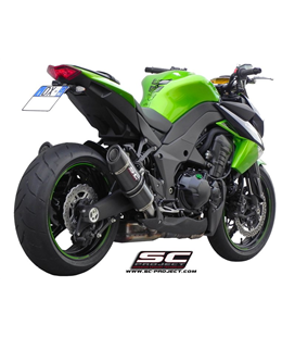 KAWASAKI Z 1000 (2010 - 2013) -SX PAR DE SILENCIADORES OVAL SC PROJECT