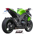 KAWASAKI Z 1000 (2010 - 2013) -SX PAR DE SILENCIADORES OVAL SC PROJECT