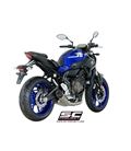 YAMAHA MT-07 (2017 - 2020) SISTEMA DE ESCAPE COMPLETO 2-1 SILENCIADOR S1 SC PROJECT