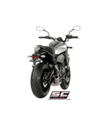 YAMAHA MT-07 (2017 - 2020) SISTEMA DE ESCAPE COMPLETO 2-1 SILENCIADOR CR-T TITANIO SC PROJECT