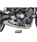 YAMAHA MT-09 (2014 - 2016) SISTEMA DE ESCAPE COMPLETO 3-1 SILENCIADOR CÓNICO 70'S SC PROJECT