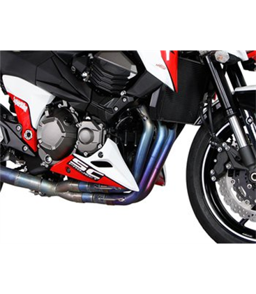 KAWASAKI Z 800 (2012 - 2016) SISTEMA DE ESCAPE COMPLETO 4-2-1 SC PROJECT