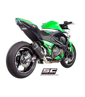 KAWASAKI Z 800 e version (2012 - 2016) SILENCIADOR OVAL SC PROJECT