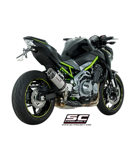 KAWASAKI Z 900 A2 (2017 - 2020) - EURO 4 SILENCIADOR OVAL SC PROJECT