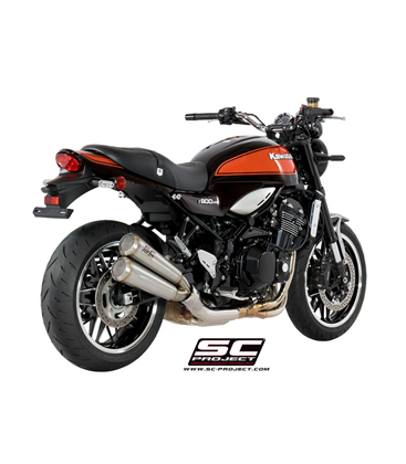 KAWASAKI Z 900 RS (2018 - 2021) - CAFE TWIN CONIC 70'S SILENCIADOR DOBLE SUPERPOSICIÓN SC PROJECT