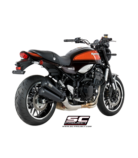 KAWASAKI Z 900 RS (2018 - 2021) - CAFE TWIN CONIC 70'S SILENCIADOR DOBLE SUPERPOSICIÓN SC PROJECT