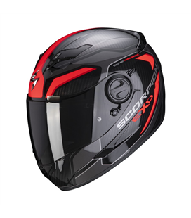 SCORPION EXO 490 NOVA NEGRO ROJO