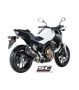 HONDA CB500 (2017 - 2018) - X - F SILENCIADOR CONIC CARBONO SC PROJECT