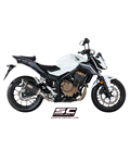 HONDA CB500 (2017 - 2018) - X - F SILENCIADOR CONIC CARBONO SC PROJECT