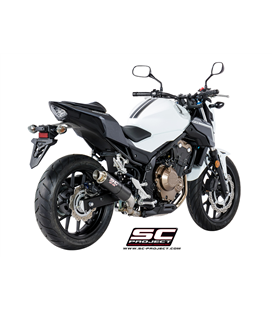 HONDA CB500 (2017 - 2018) - X - F SILENCIADOR CONIC TITANIO SC PROJECT