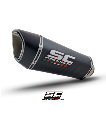 HONDA CB650F (2017 - 2018) SISTEMA DE ESCAPE COMPLETO 4-1 CARBONO SC PROJECT