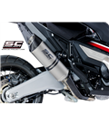 HONDA X-ADV 750 (2017 - 2020) SILENCIADOR OVAL TITANIO SC PROJECT