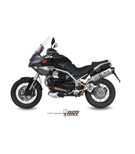 MOTO GUZZI STELVIO 2008 - 2016 SPEED EDGE INOX COPA CARBONO MIVV