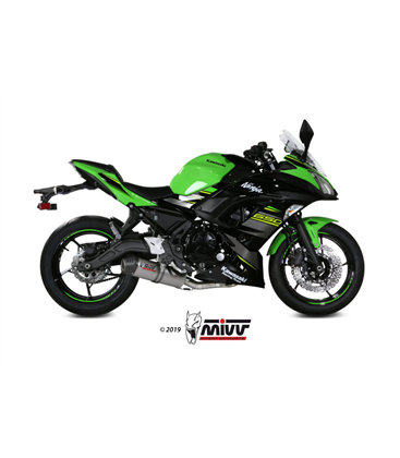 KAWASAKI NINJA 650 2017 - OVAL TITANIO COPA CARBONO MIVV