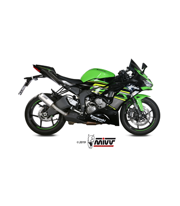 KAWASAKI ZX-6 R 636 2019 - MK3 INOX/ST. STEEL MIVV