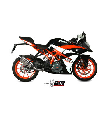 KTM RC 390 2017 - SUONO INOX COPA CARBONO MIVV