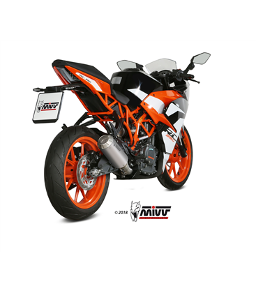 KTM RC 390 2017 - MK3 INOX/ST. STEEL MIVV