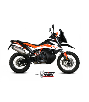 KTM 790 ADVENTURE / R 2019 - OVAL TITANIO COPA CARBONO MIVV