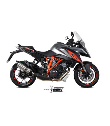 KTM 1290 SUPERDUKE GT 2016 - SUONO INOX COPA CARBONO MIVV