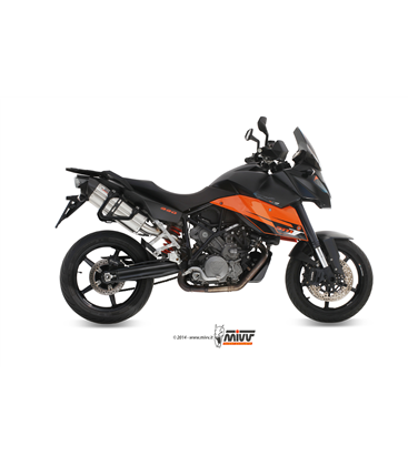 KTM 990 SUPERMOTO SMT 2009 - 2013 SUONO INOX COPA CARBONO MIVV