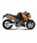 KTM 990 SUPERDUKE 2005 - 2011 SUONO INOX COPA CARBONO MIVV